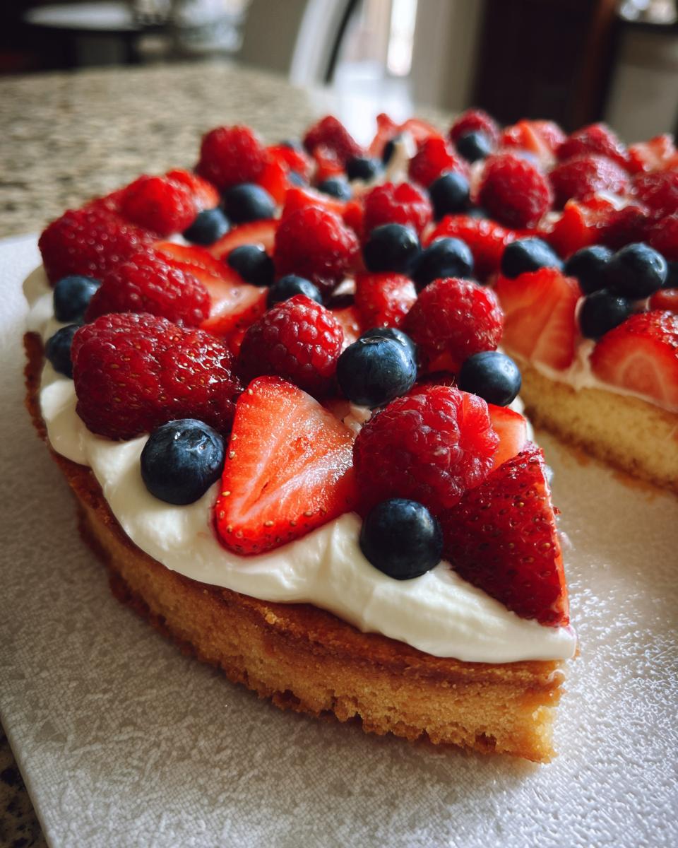 Fruit Pizza Summer Dessert - detail 4