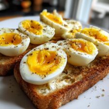 Effortless 2-Minute Hard-Boiled Eggs and Toast You'll Crave