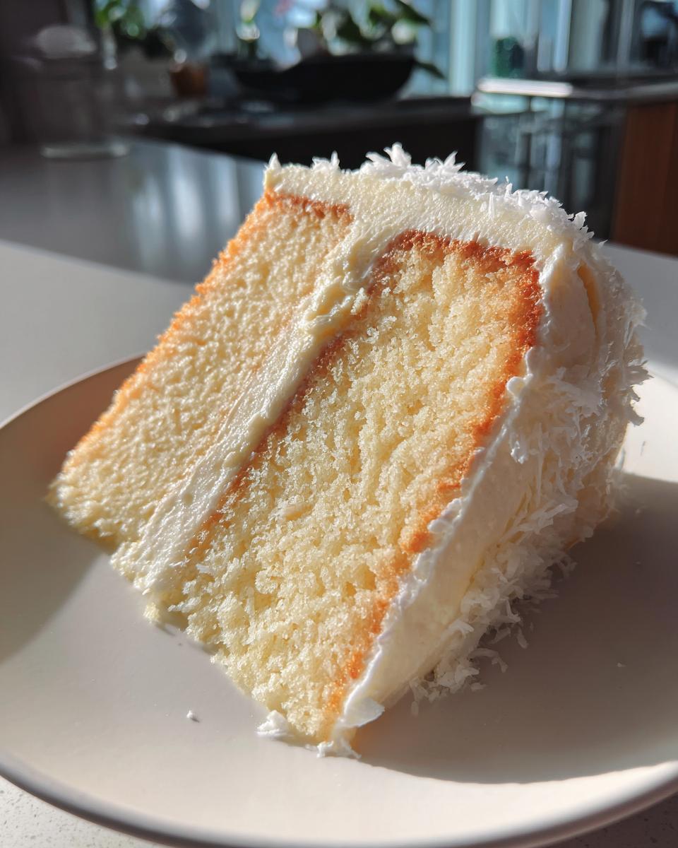 Heavenly Light Cloud Cake - detail 4