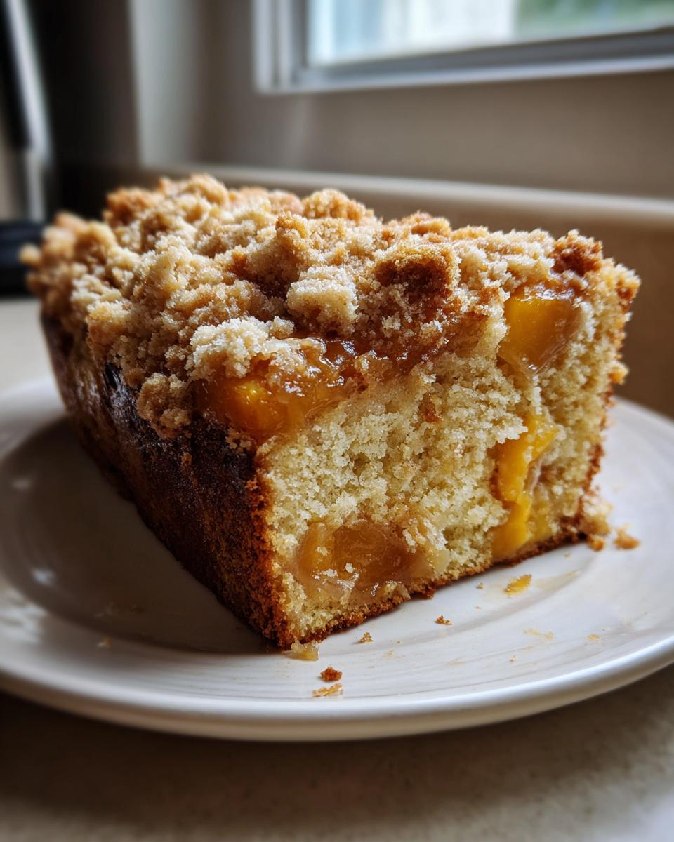 Homemade Peach Cobbler Muffins - detail 3