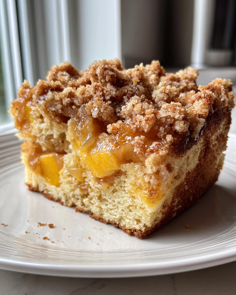 Homemade Peach Cobbler Muffins - detail 4