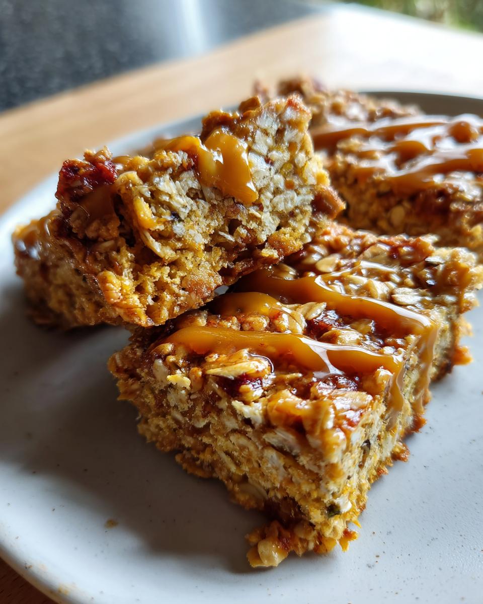 Homemade granola bars - detail 1