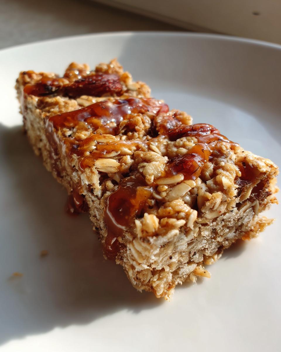 Homemade granola bars - detail 2