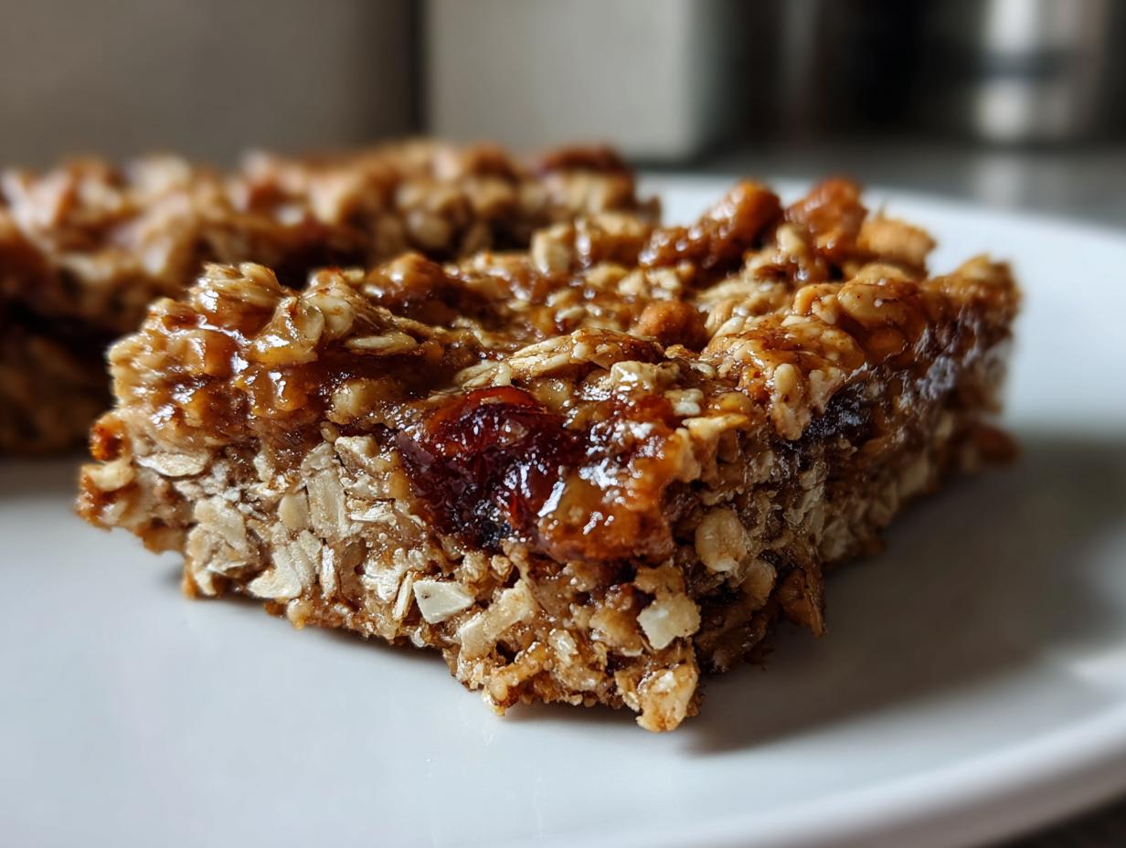 Homemade granola bars