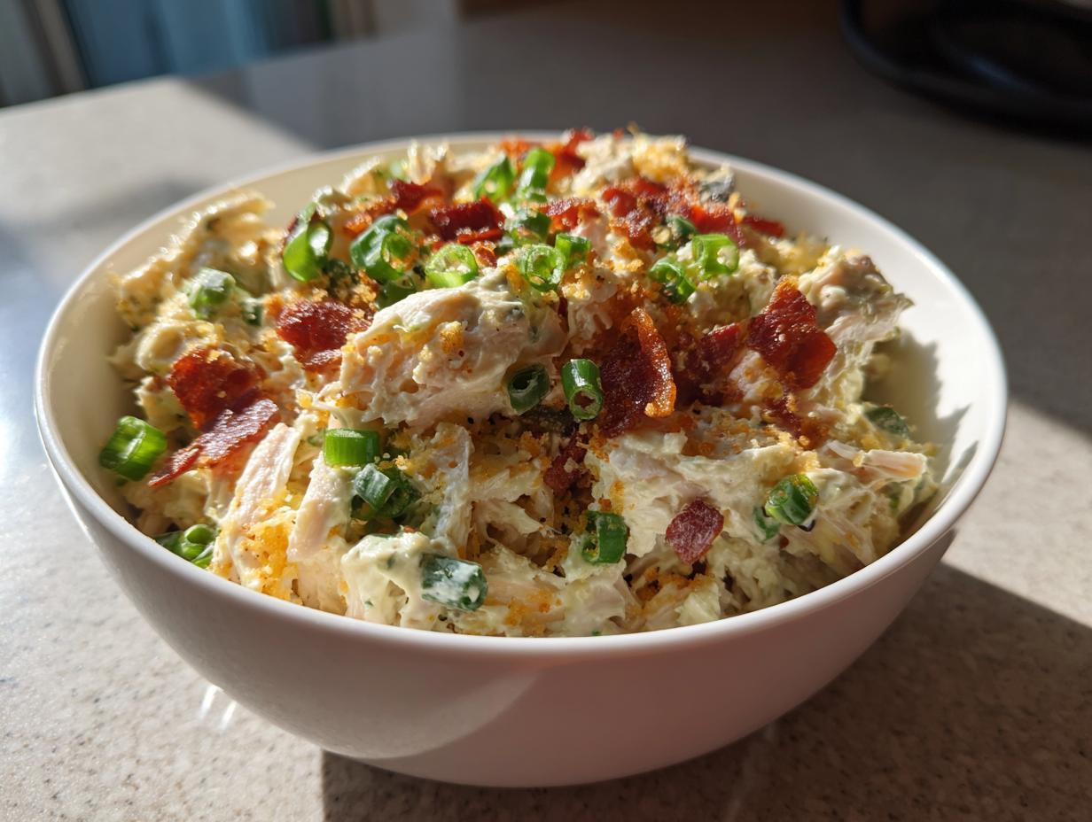 Jalapeño Popper Chicken Salad