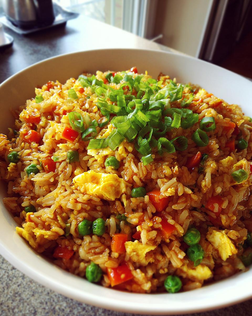 Leftover rice stir-fry - detail 4