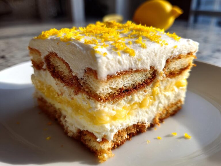 Lemon Tiramisu
