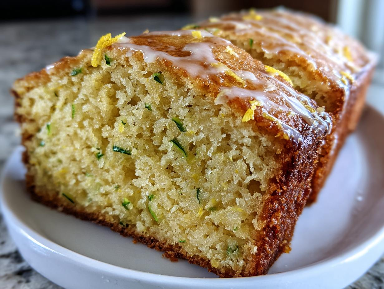 Luscious Lemon Zucchini Bread