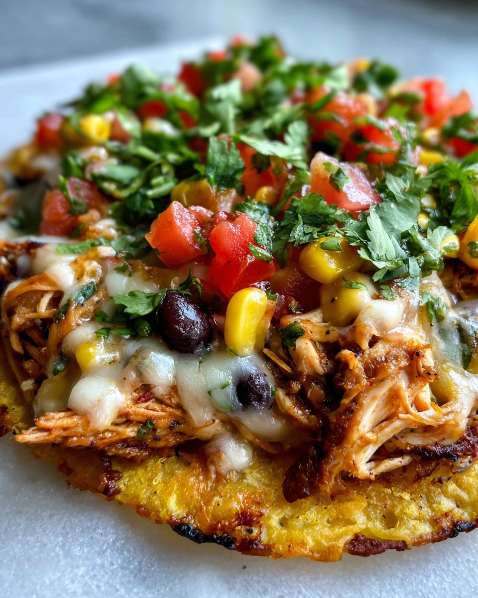 Mexican Rotisserie Chicken Tostadas - detail 2