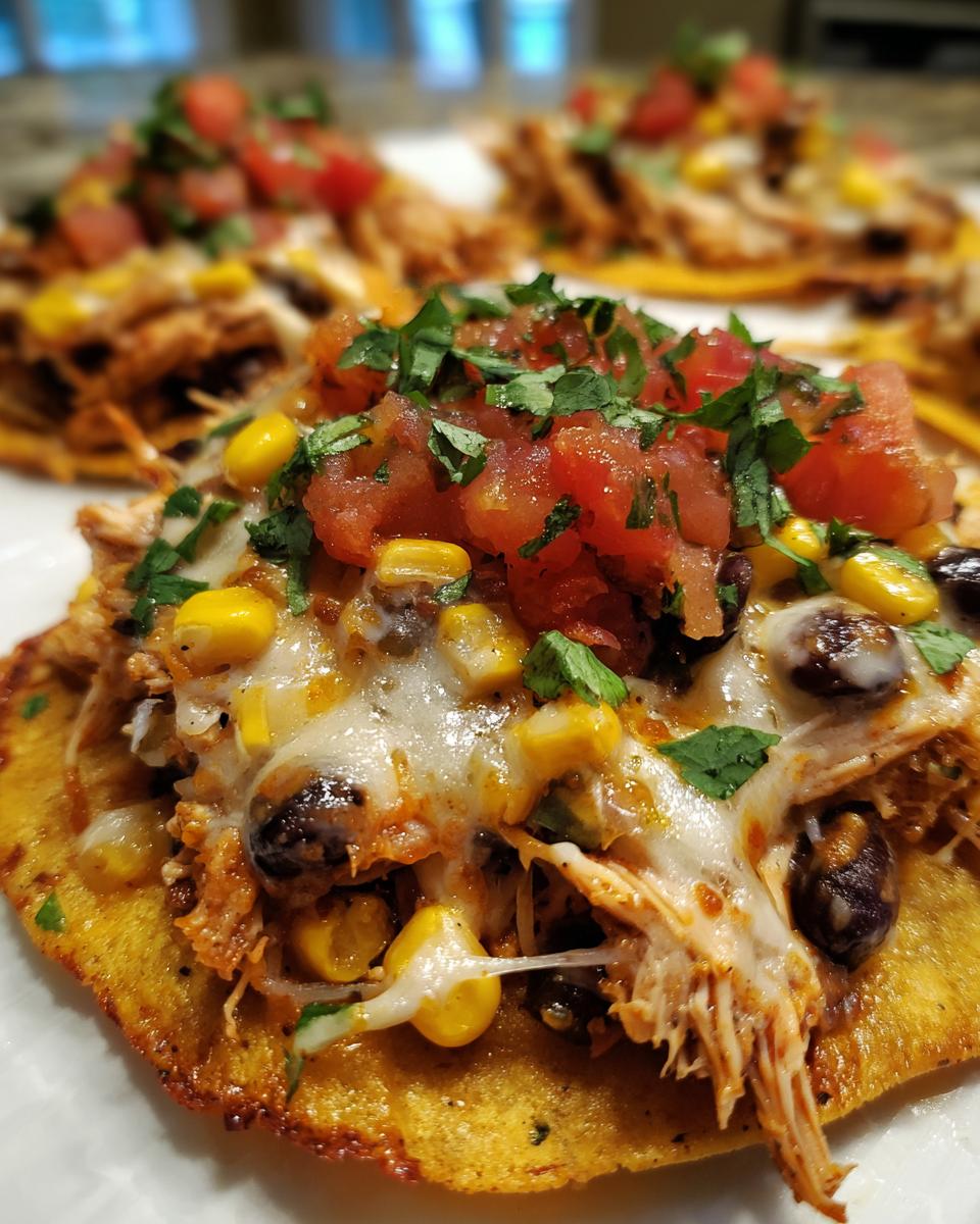 Mexican Rotisserie Chicken Tostadas - detail 4