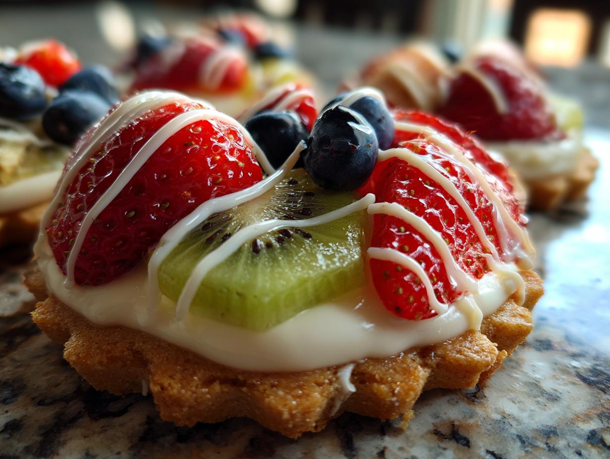 Mini Fruit Pizzas