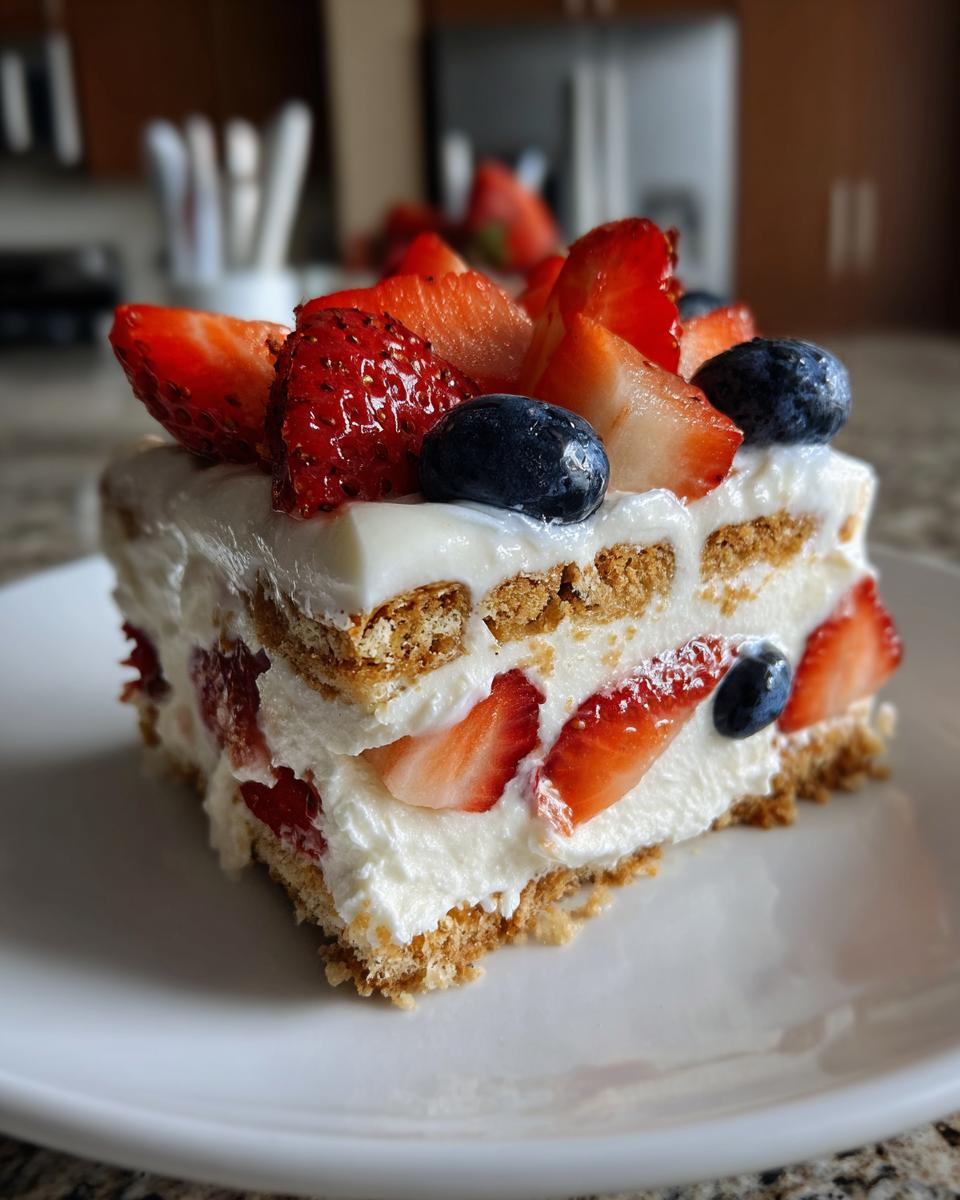 Mixed Berry Icebox Cake - detail 1