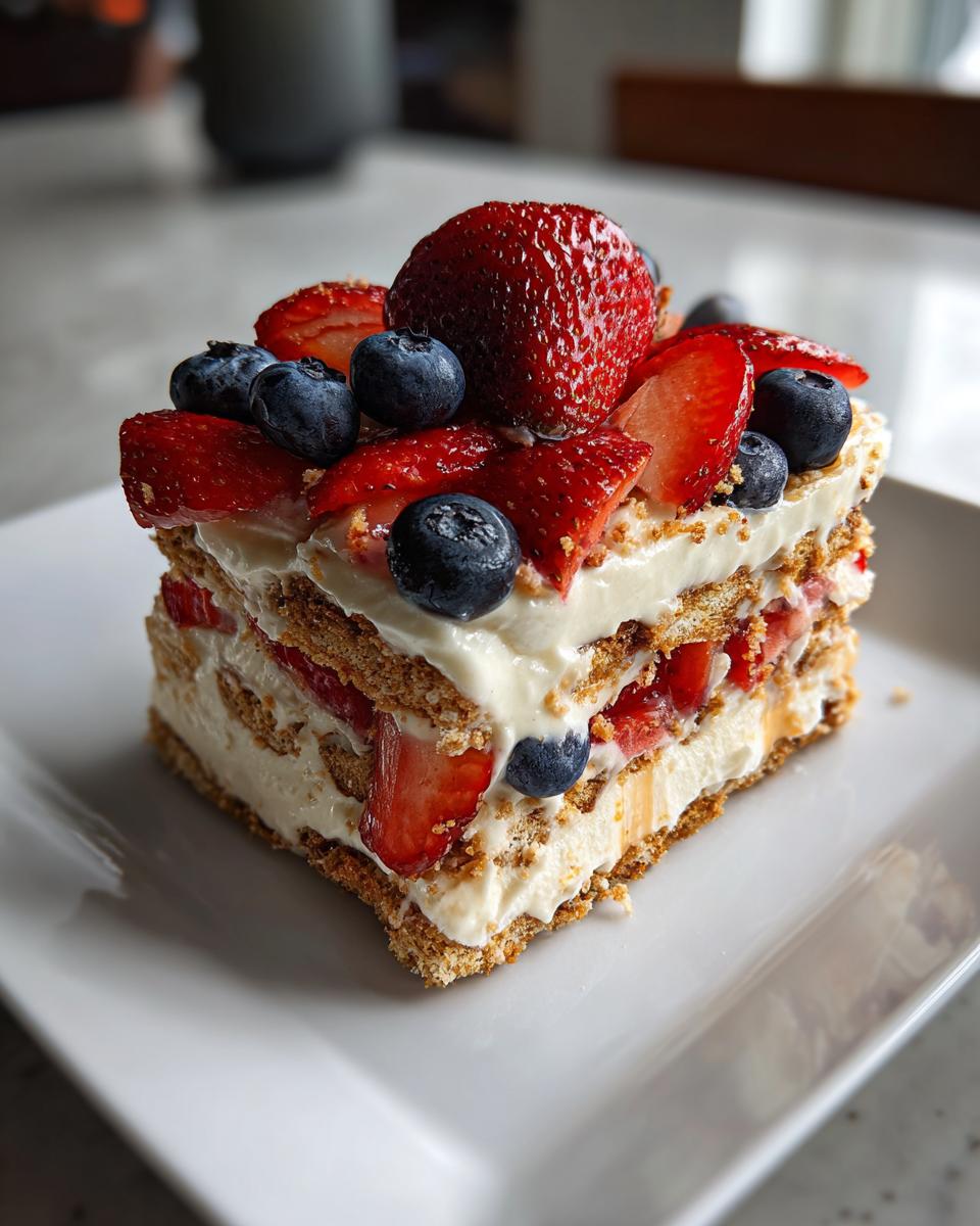 Mixed Berry Icebox Cake - detail 4
