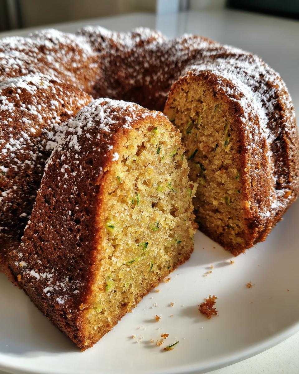 Moist Cinnamon Bundt Pan Zucchini Bread - detail 5
