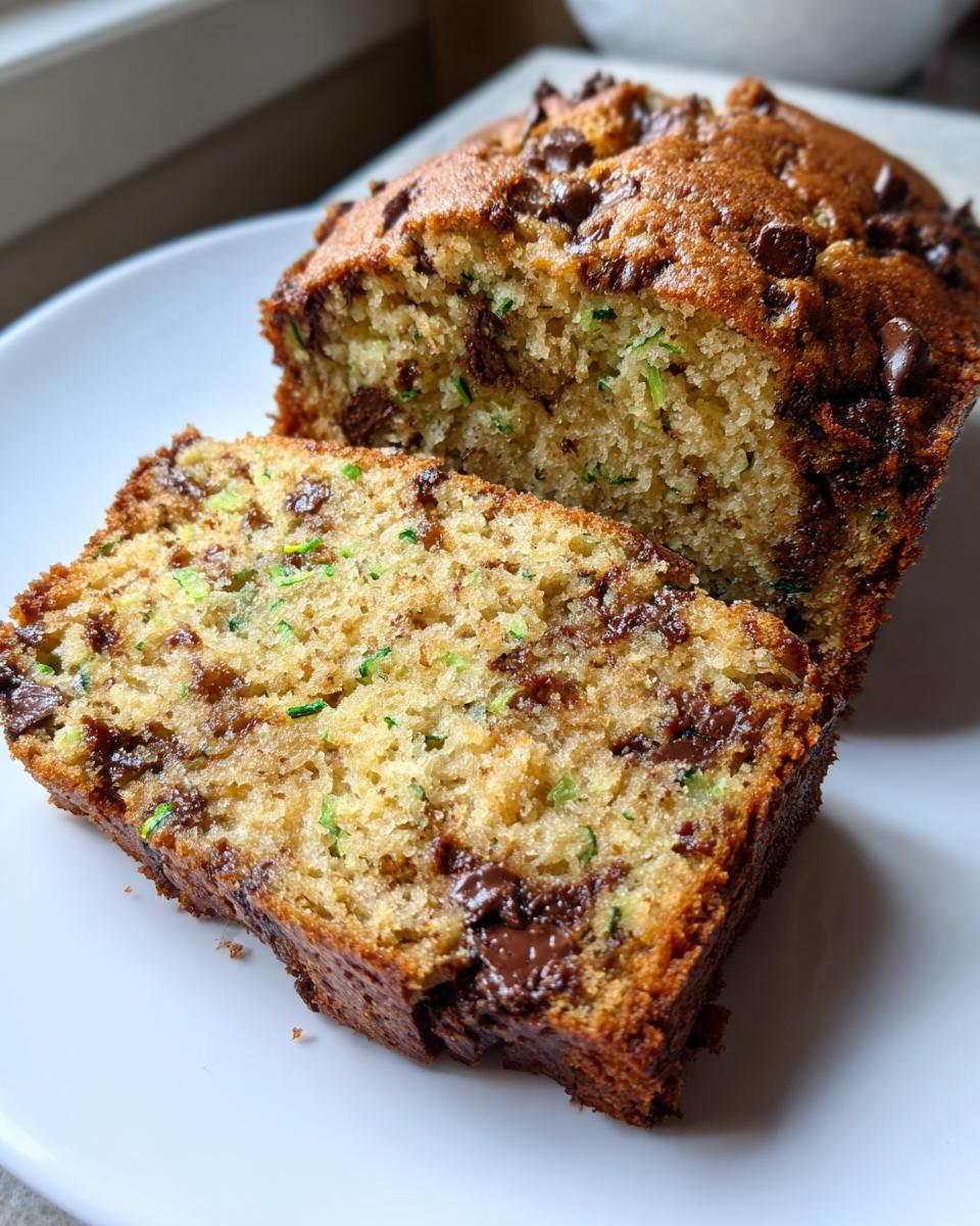 Mom's Perfect Chocolate Chip Zucchini Bread - detail 2