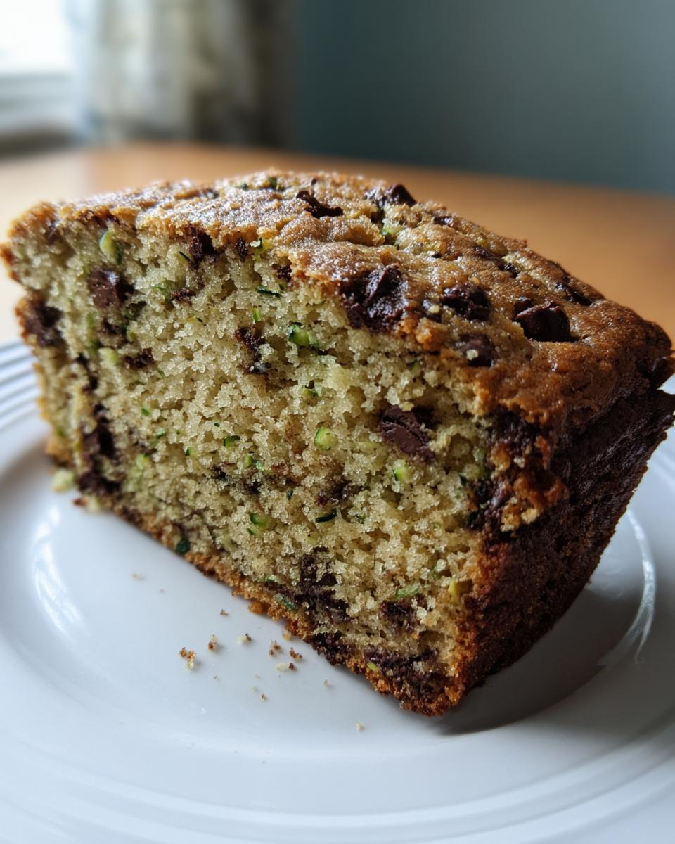Mom's Perfect Chocolate Chip Zucchini Bread - detail 4