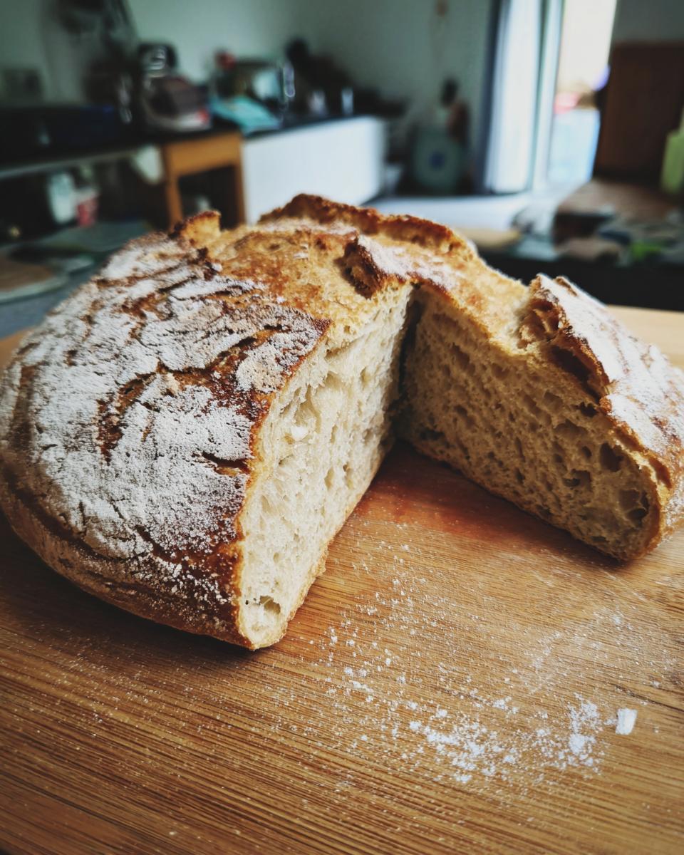 No knead bread dutch oven - detail 2