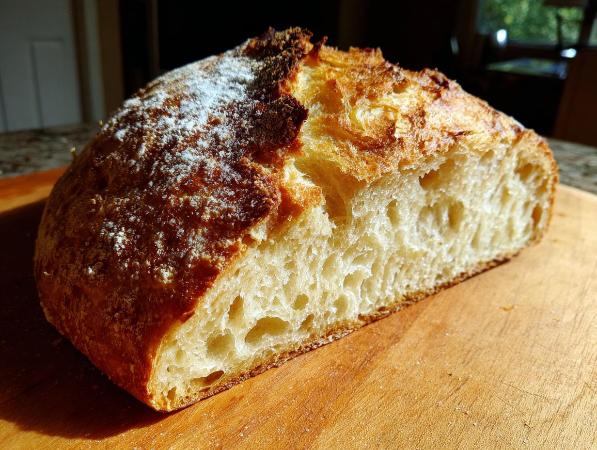 No knead bread dutch oven