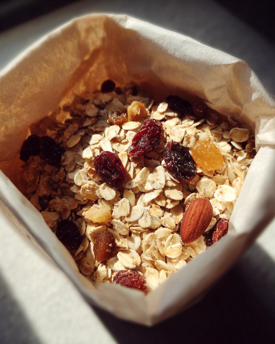 Oatmeal packets - detail 1