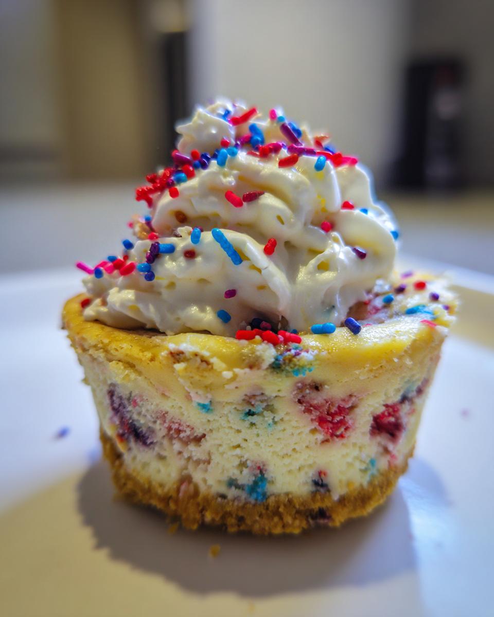 Patriotic Mini Cheesecakes - detail 1