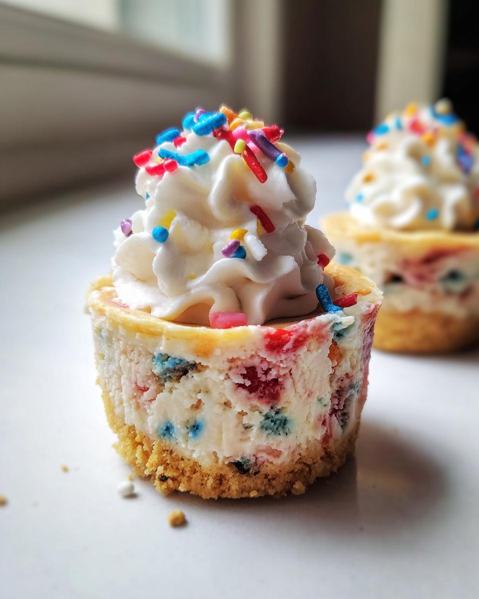 Patriotic Mini Cheesecakes - detail 3