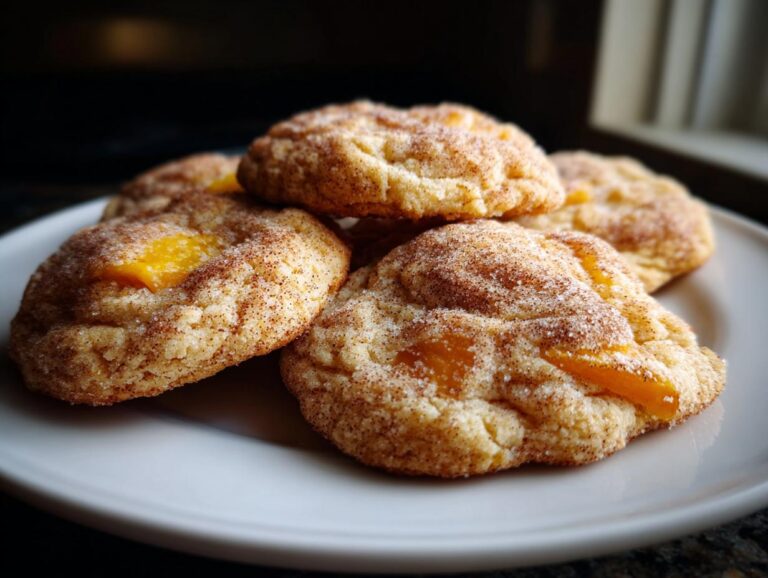 Peach Cobbler Cookies
