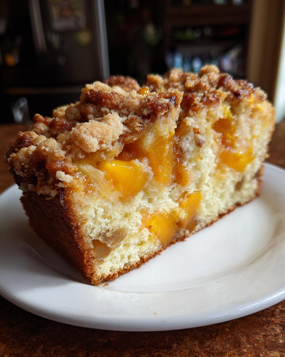 Peach Cobbler Pound Cake - detail 3