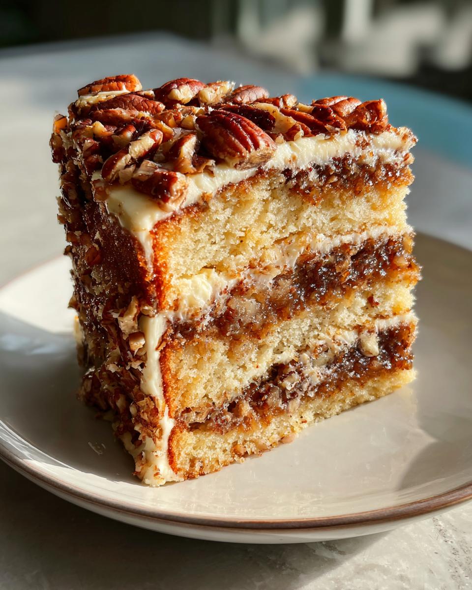 Pecan Pie Layer Cake Recipe - detail 1