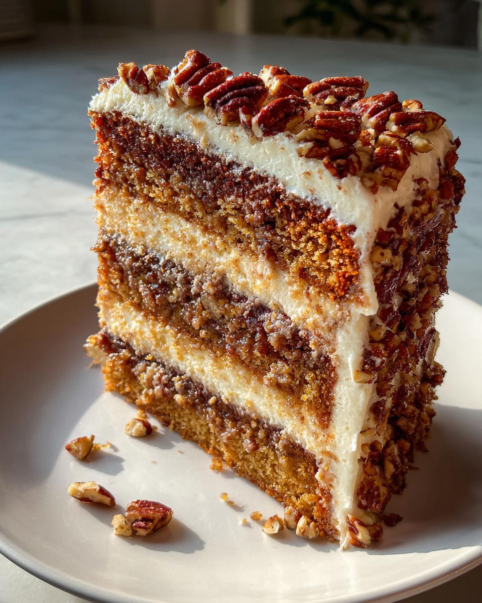 Pecan Pie Layer Cake Recipe - detail 3