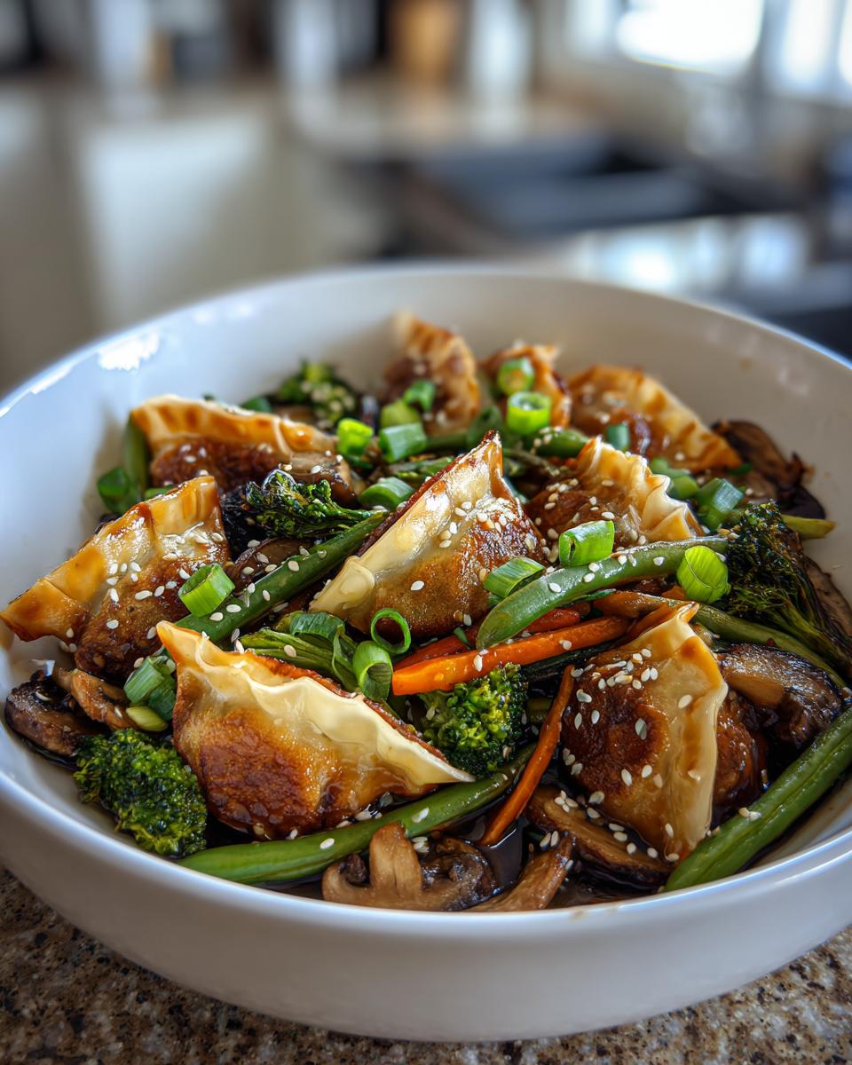 Potsticker Stir Fry - detail 2