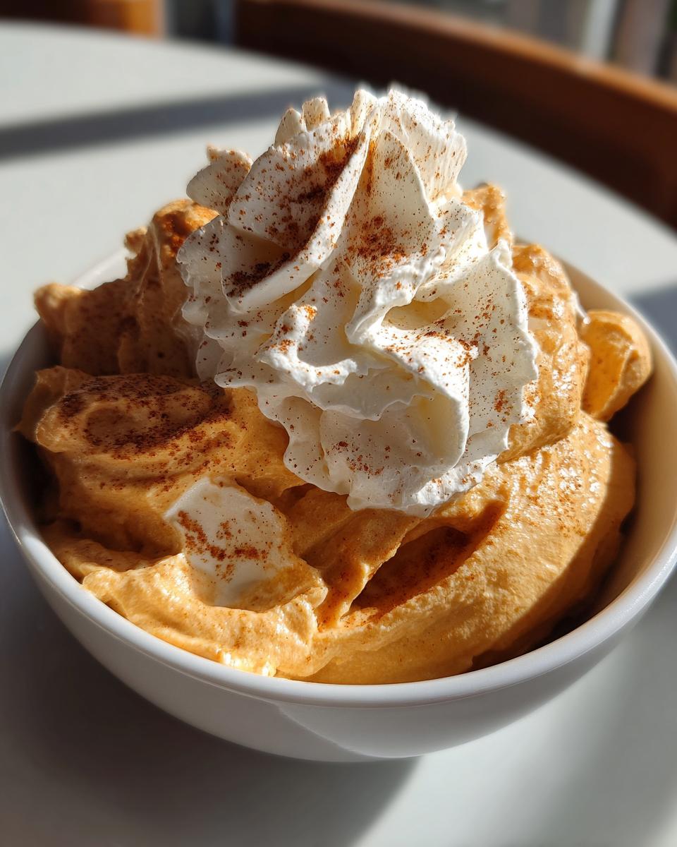 Pumpkin fluff - detail 2
