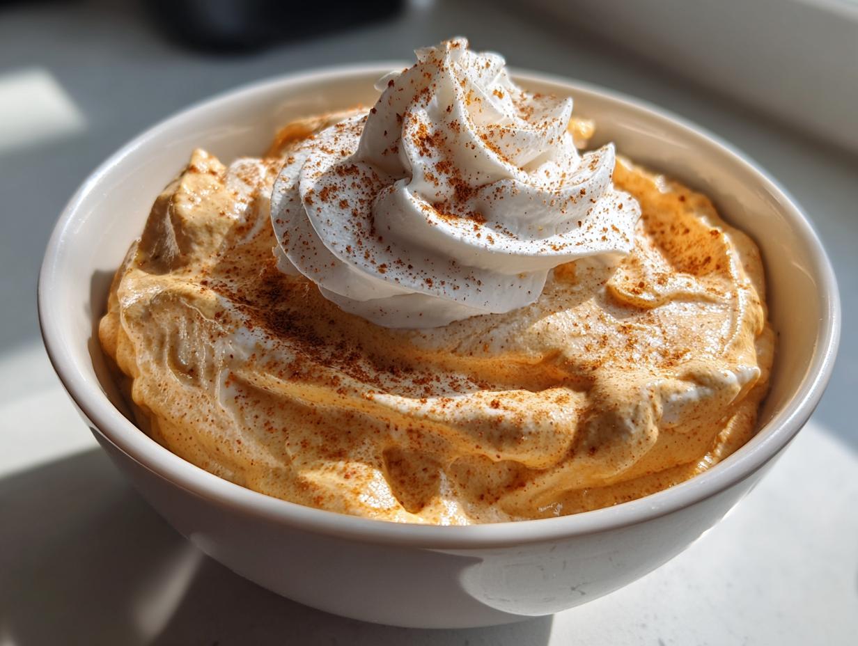 Pumpkin fluff