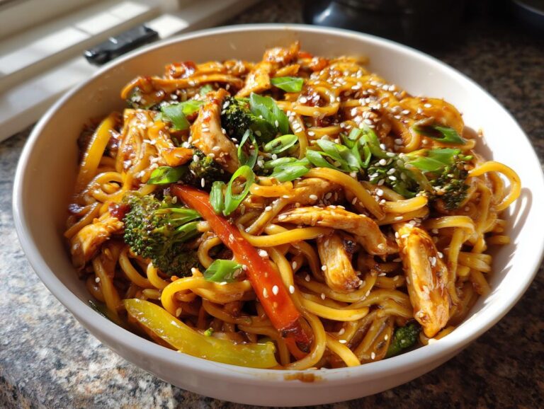 Quick and Flavorful Chicken Teriyaki Noodles