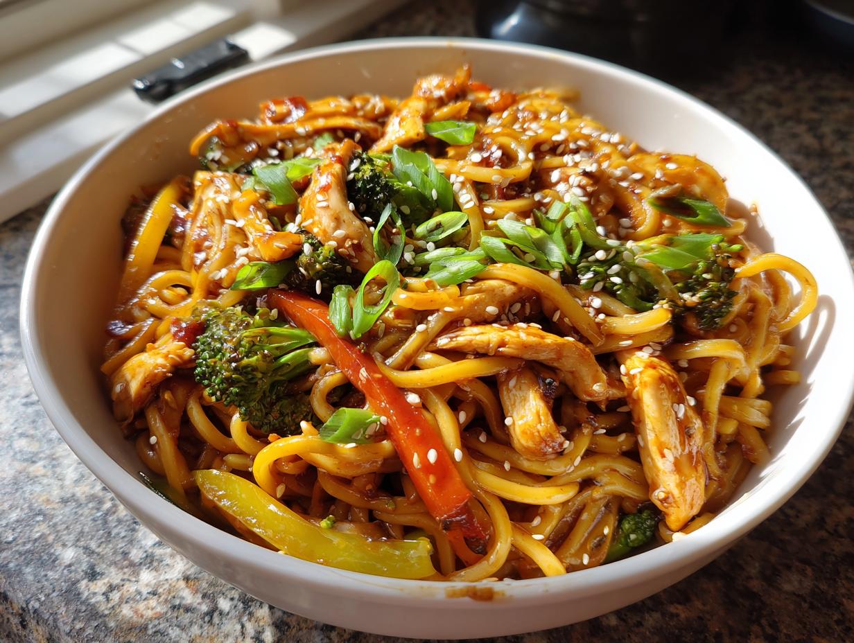 Quick and Flavorful Chicken Teriyaki Noodles