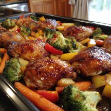 "Perfect Sheet Pan Teriyaki Chicken With Vegetables in 30 Minutes"