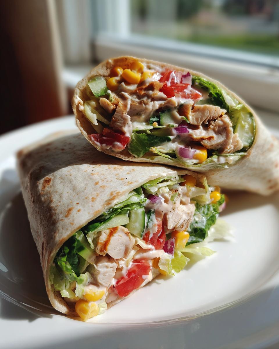 Southwest Grilled Chicken Wraps - detail 4