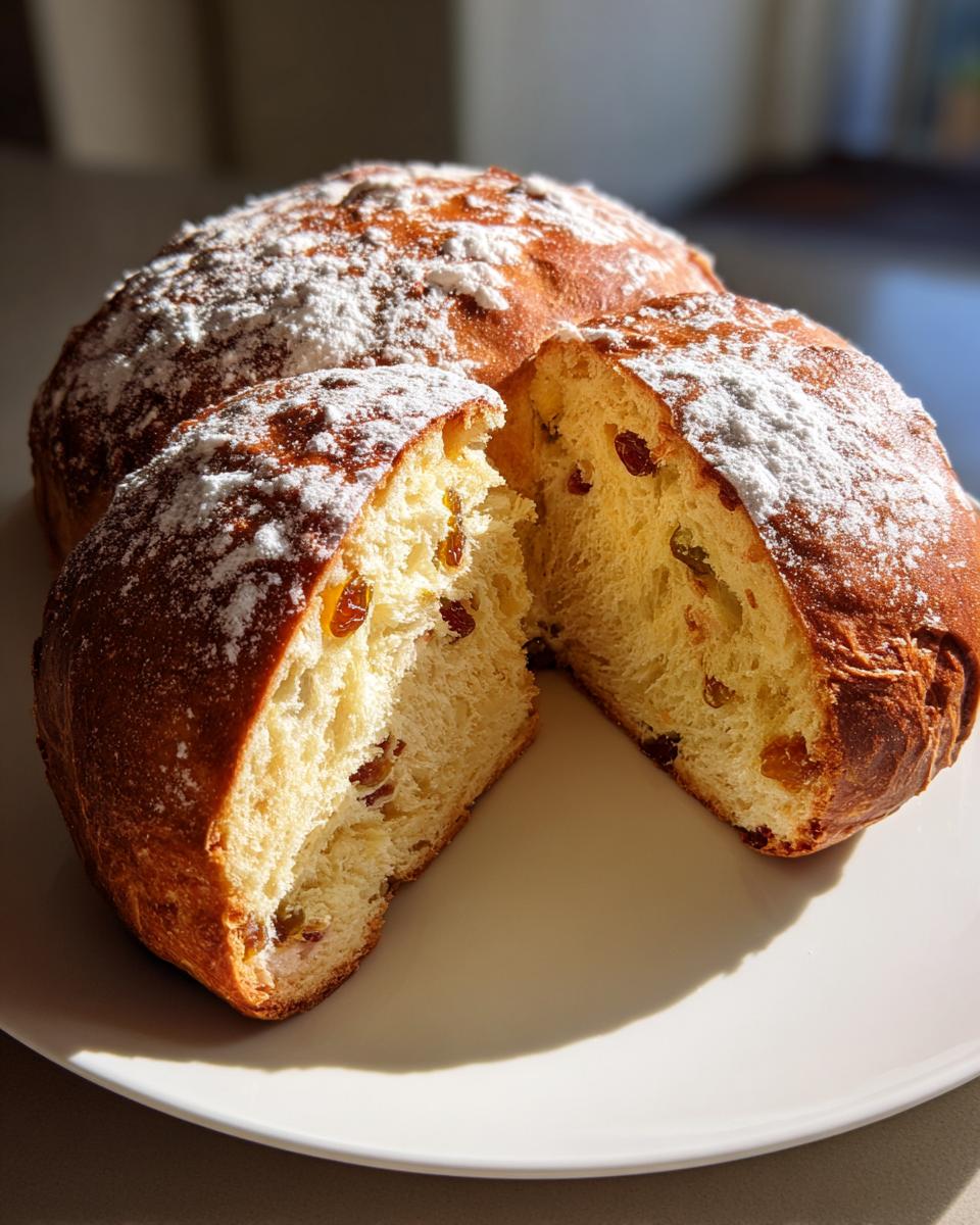 Stunning Ukrainian Paska Easter Bread - detail 3