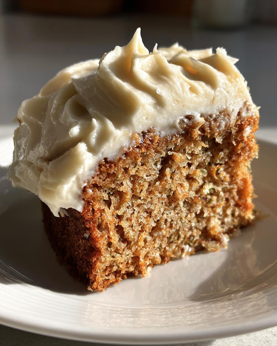 Summer Squash Cake - detail 1