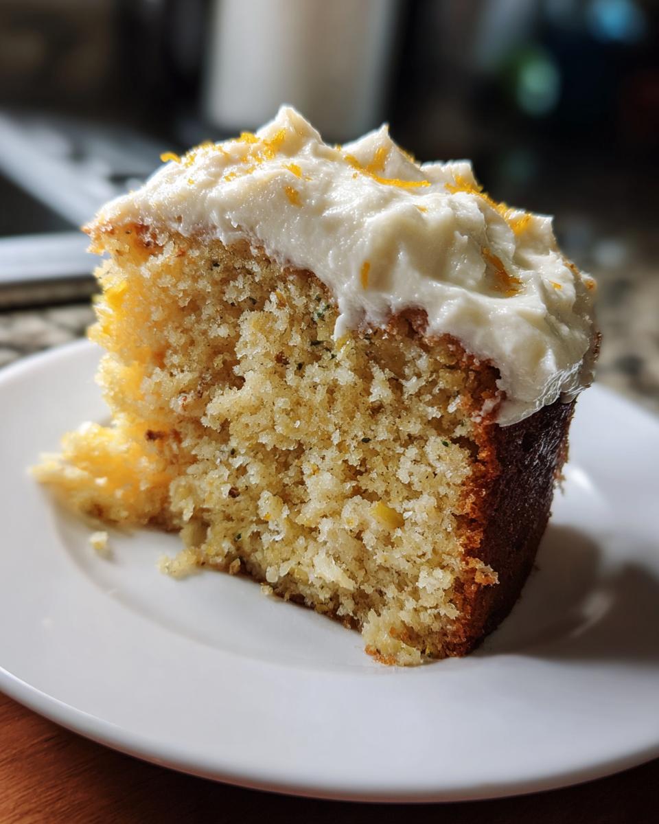 Summer Squash Cake - detail 3