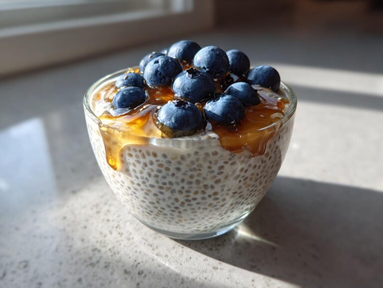 Super-Nutritious Vanilla Chia Seed Pudding