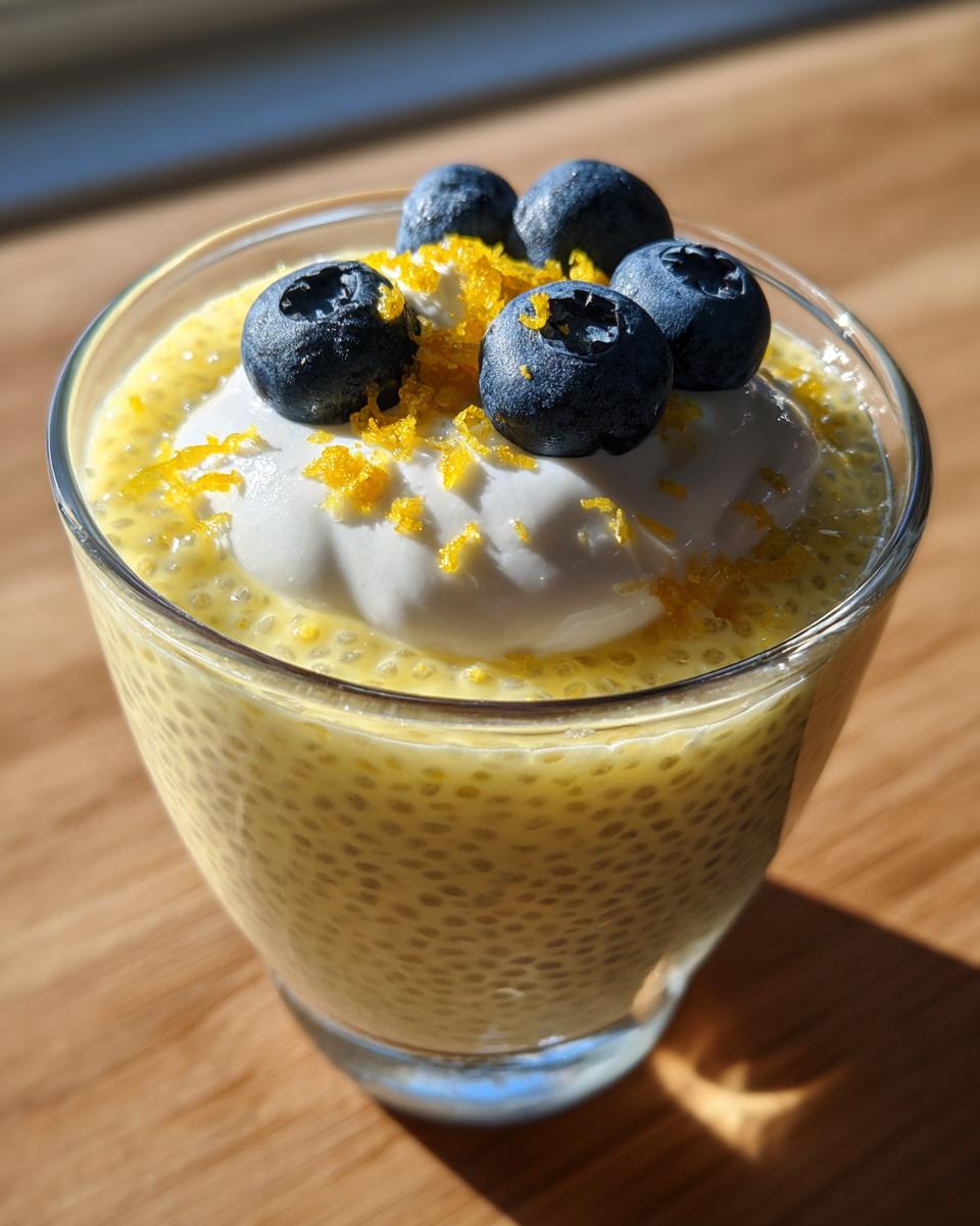 The Best Lemon Cream Chia Pudding - detail 2