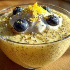 5-Minute Lemon Cream Chia Pudding: A Dreamy Morning Hack