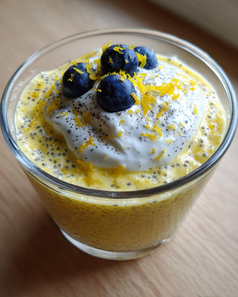 The Best Lemon Cream Chia Pudding - detail 4