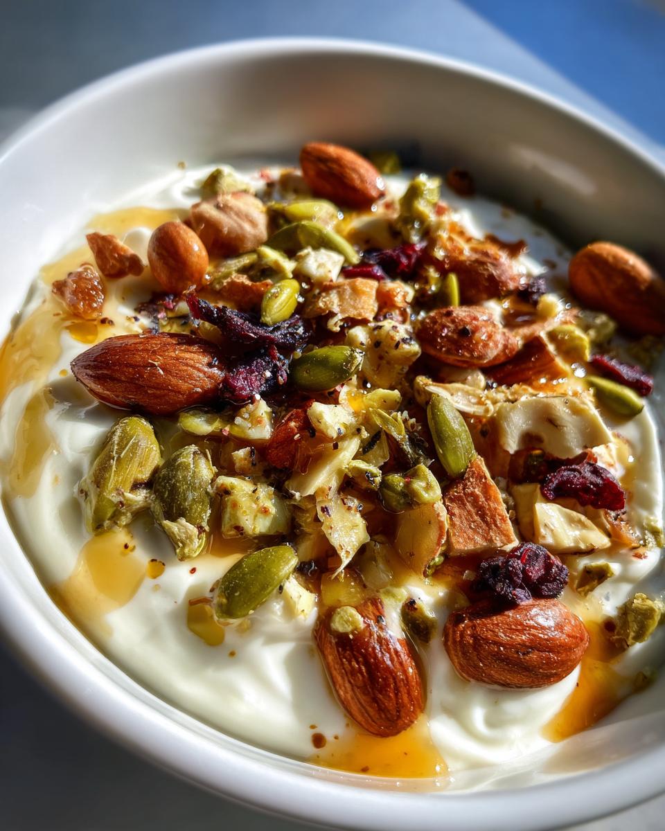 Trail mix and yogurt - detail 3