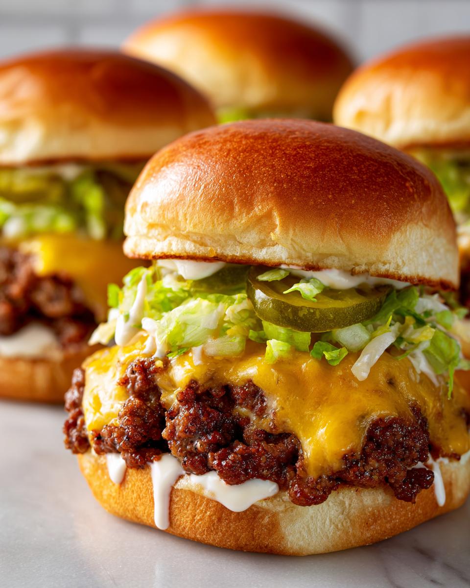 Ultimate Big Mac Sliders - detail 4