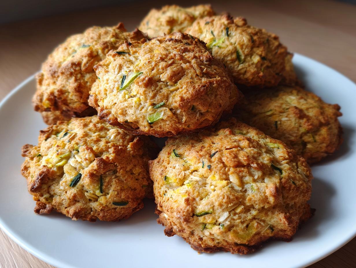 Zucchini Bread Breakfast Cookies