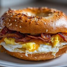 15-Minute Bagel Breakfast Sandwich That Never Disappoints