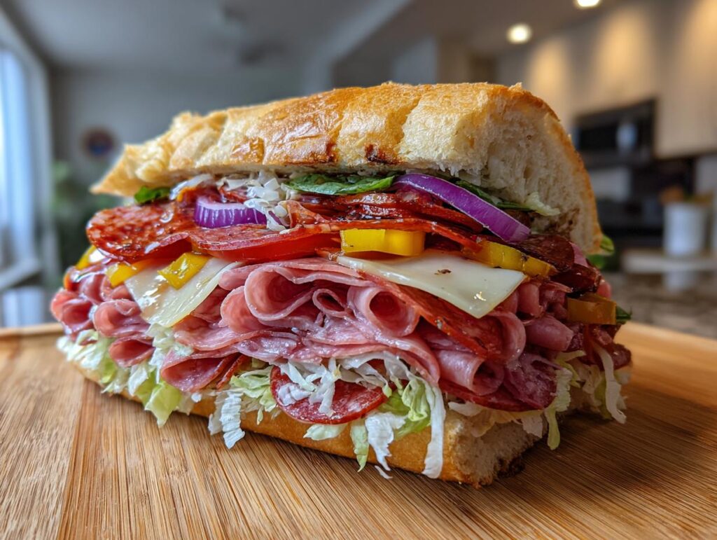 Irresistible 15-Minute Chopped Italian Sandwich Recipe - RecipesUniverse