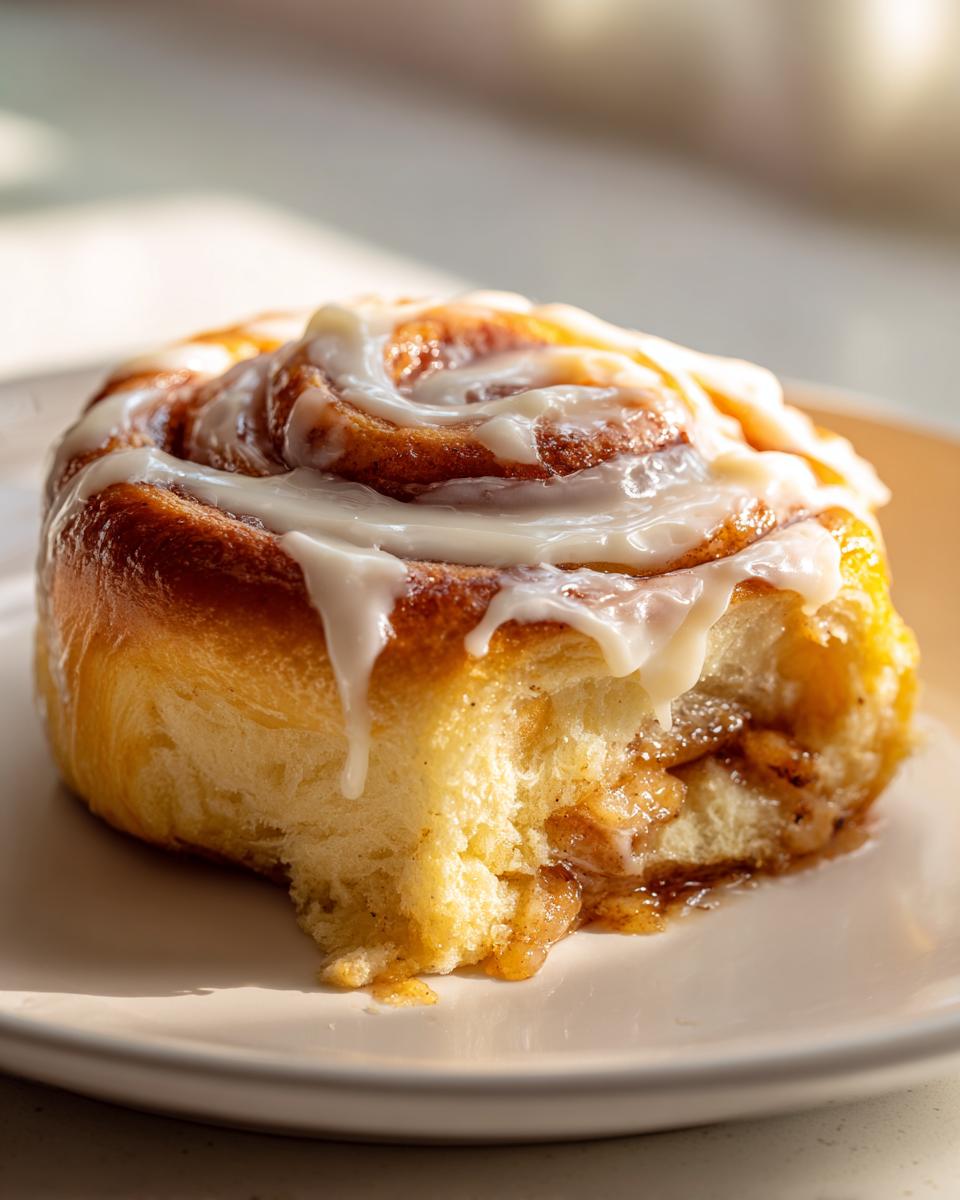 cinnamon rolls with apple pie filling - detail 3