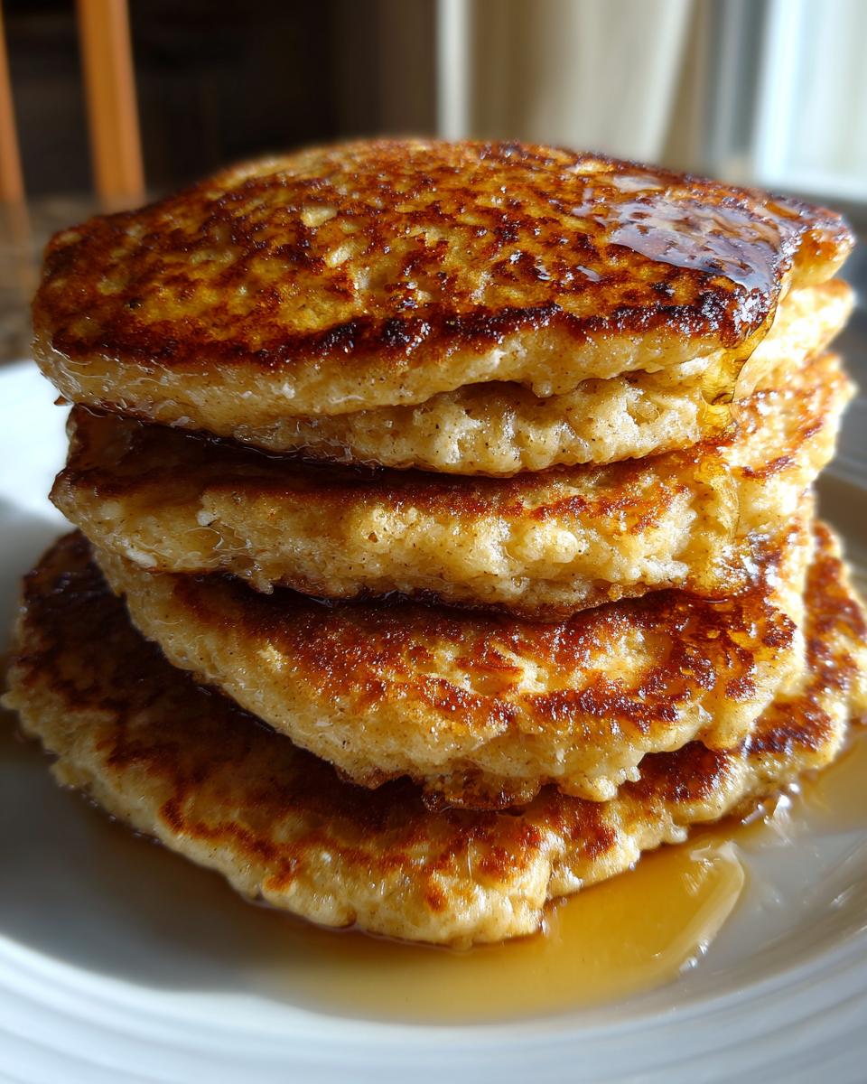 cottage cheese oat pancake - detail 2